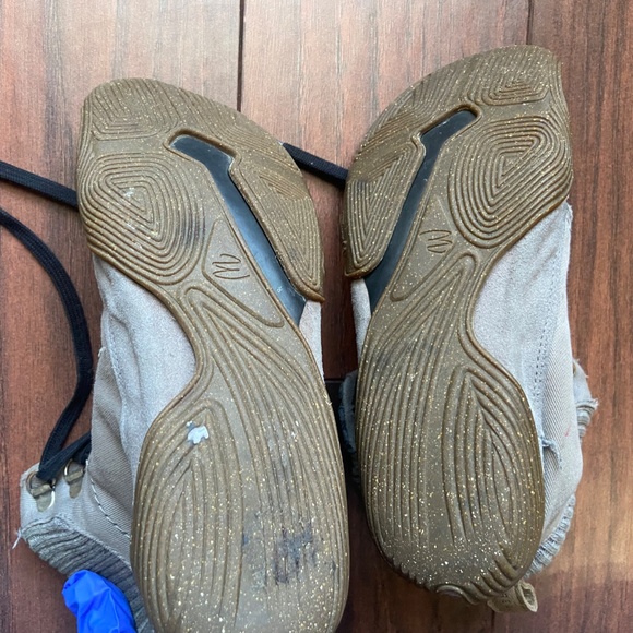 WILDING Barefoot Gray Kid Shoes with Lace EU 32 - Picture 9 of 11